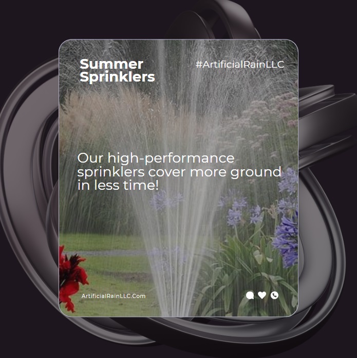 Sprinklers Pros and Cons Artificial Rain Sprinklers in Westfield