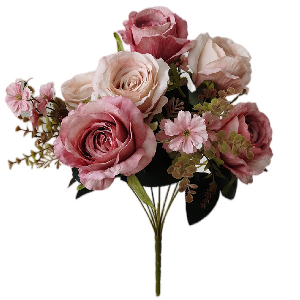 L17" Decorative rose flower bouquet