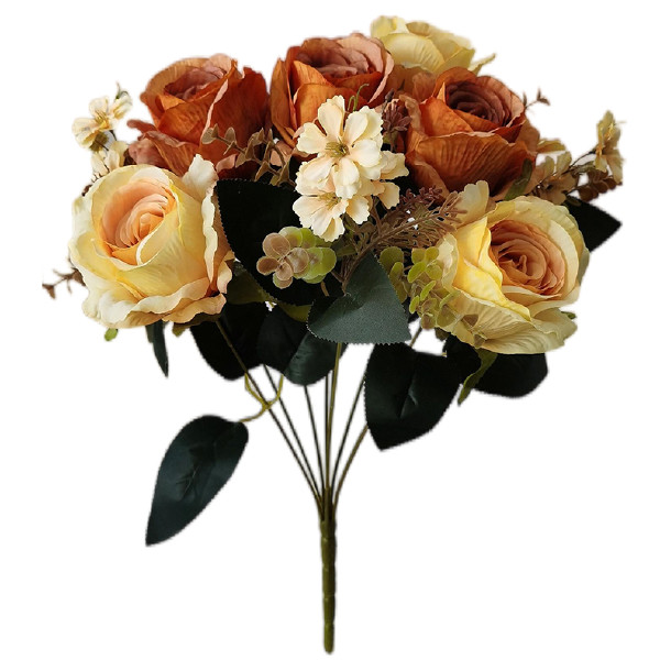 L17" Decorative rose flower bouquet
