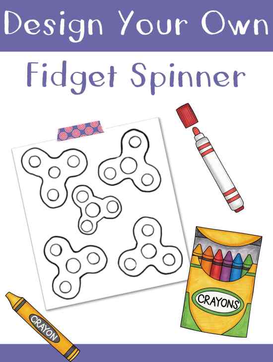 Design Your Own Fidget Spinner: Free Download! – Art is Basic | An ...