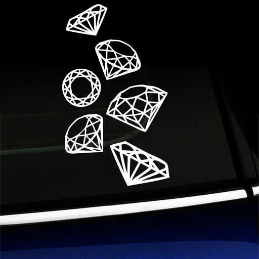 Diamonds set Vinyl Decal