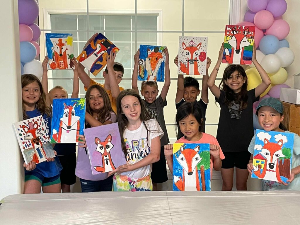 Children’s Art Parties The Art Lab