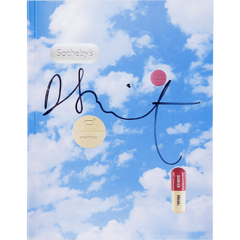 Damien Hirst — Sotheby’s Pharmacy Catalogue 2004 signed