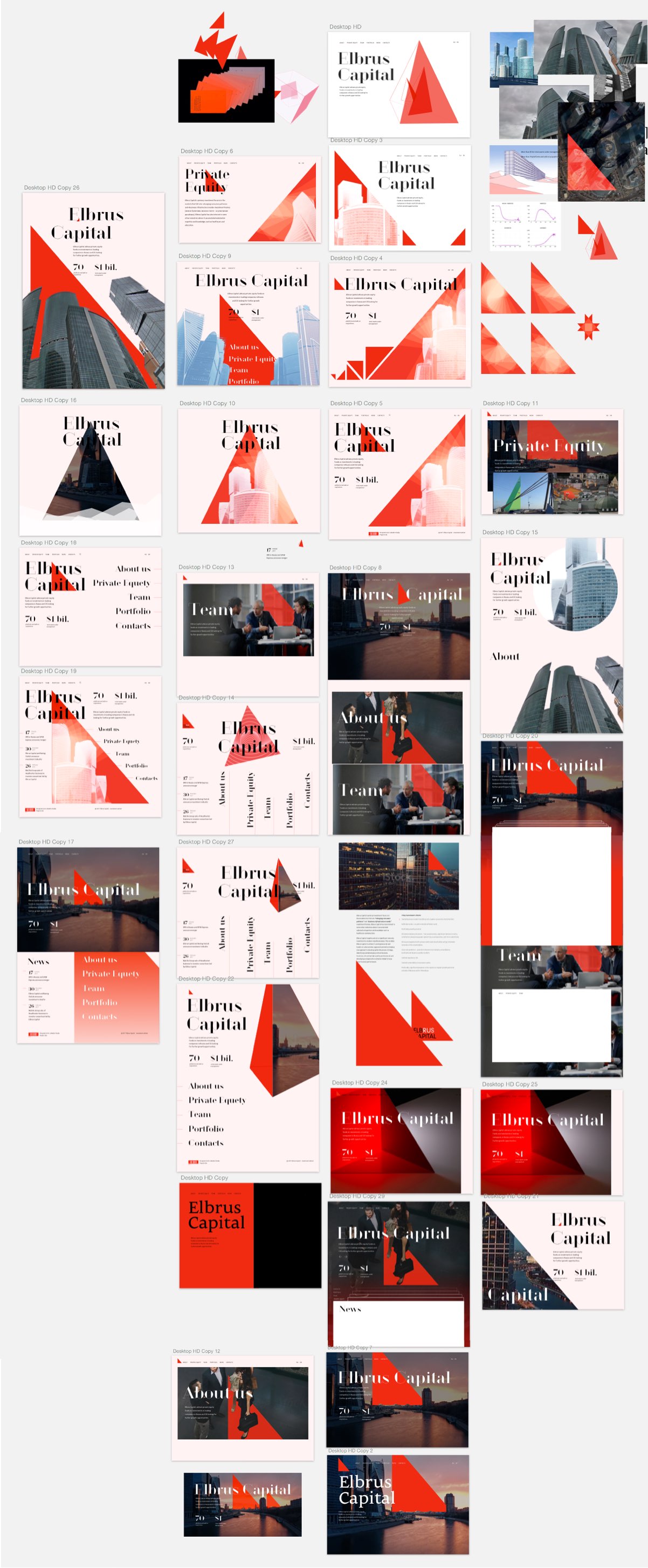 The making of the Elbrus Capital website