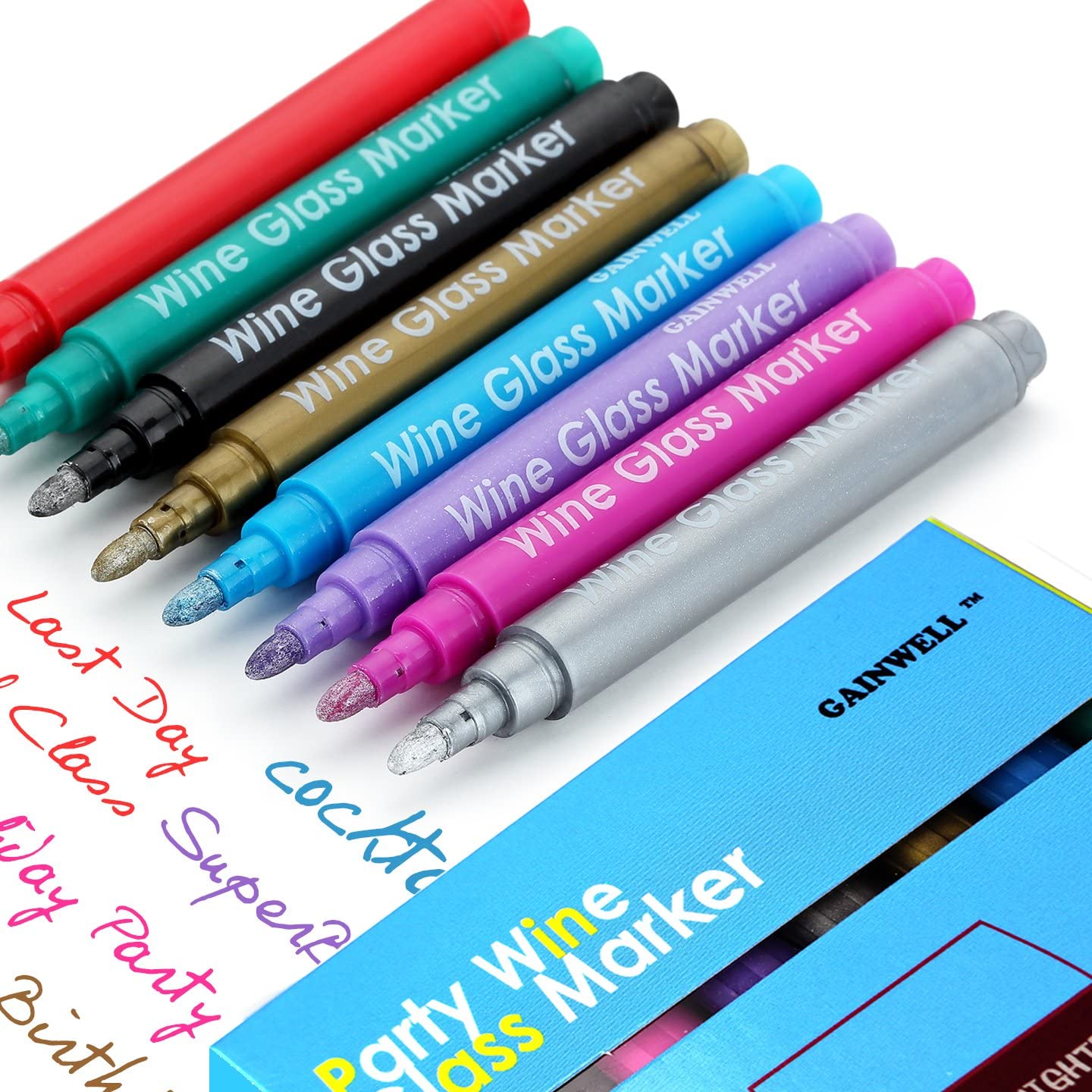 Best Markers for Wine Glasses for Parties and Crafts