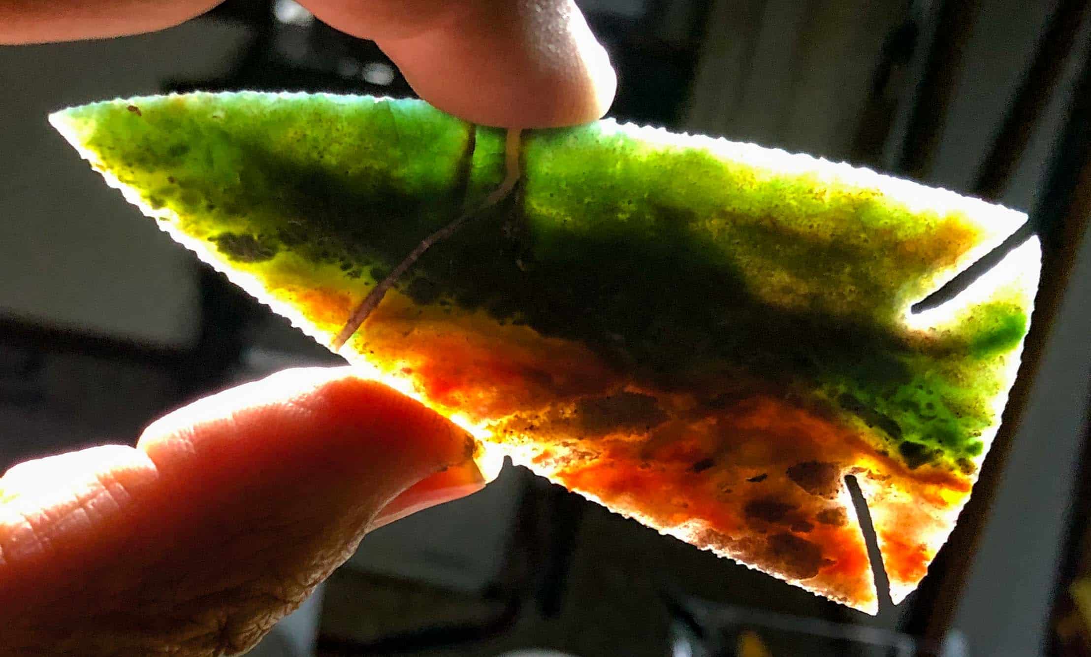 Indian Agate Dovetail Art of Ishi