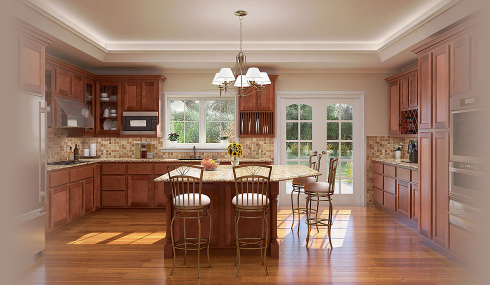 Cubitac Ridgewood Rose Kitchen & Tiles, NJ Art of Kitchen Tile