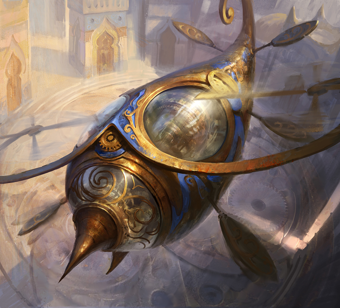 MtG Art Thopter Token 2 from Magic Origins Set by Adam Paquette Art of Magic the Gathering