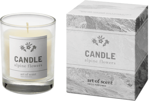 Duftkerze alpine flowers art of scent SWISS PERFUMES Schweizer