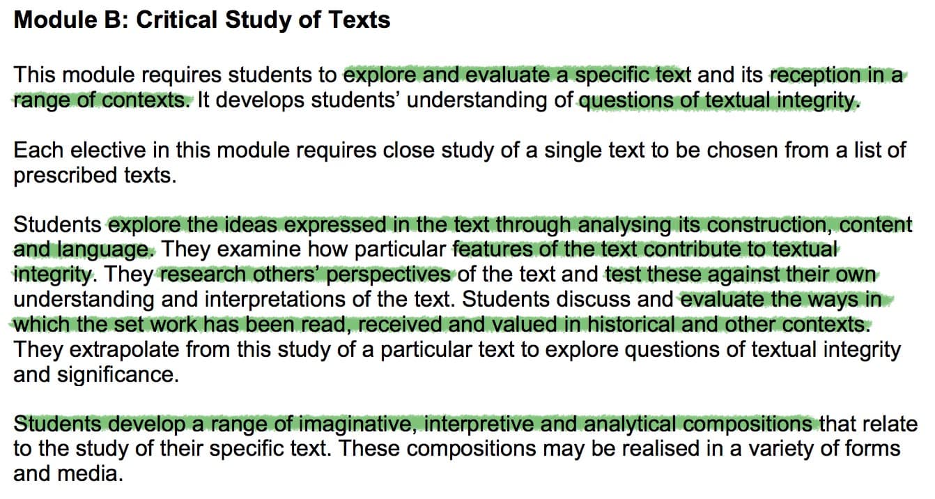 Want to Teach Yourself HSC Advanced English Module B?