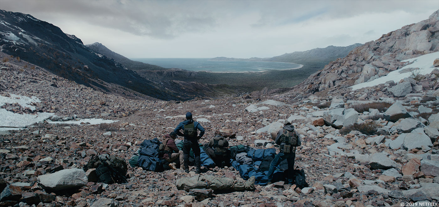TRIPLE FRONTIER Mark Russell Overall VFX Supervisor The Art of VFX