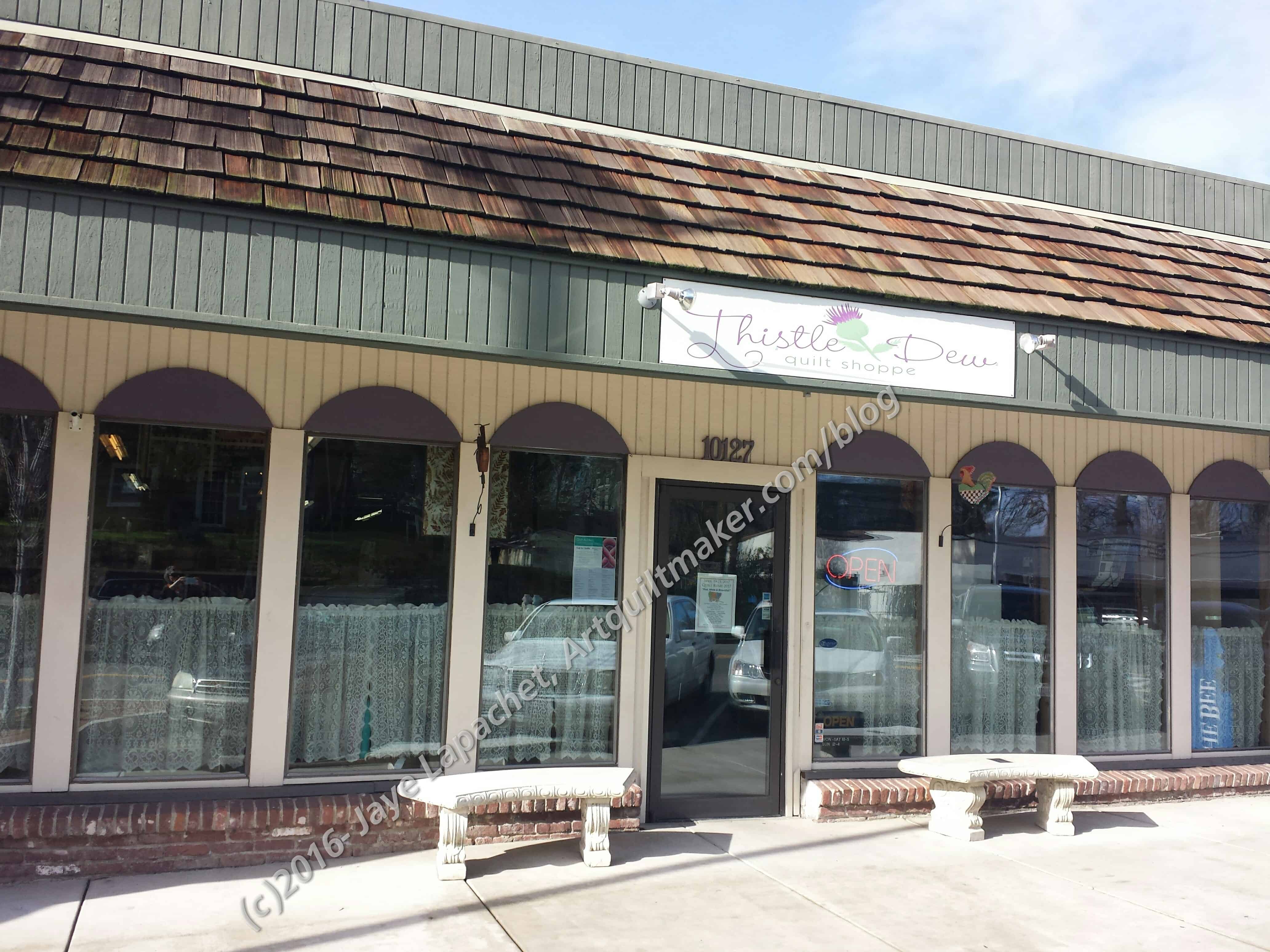 Thistle Dew Quilt Shop Artquiltmaker Blog