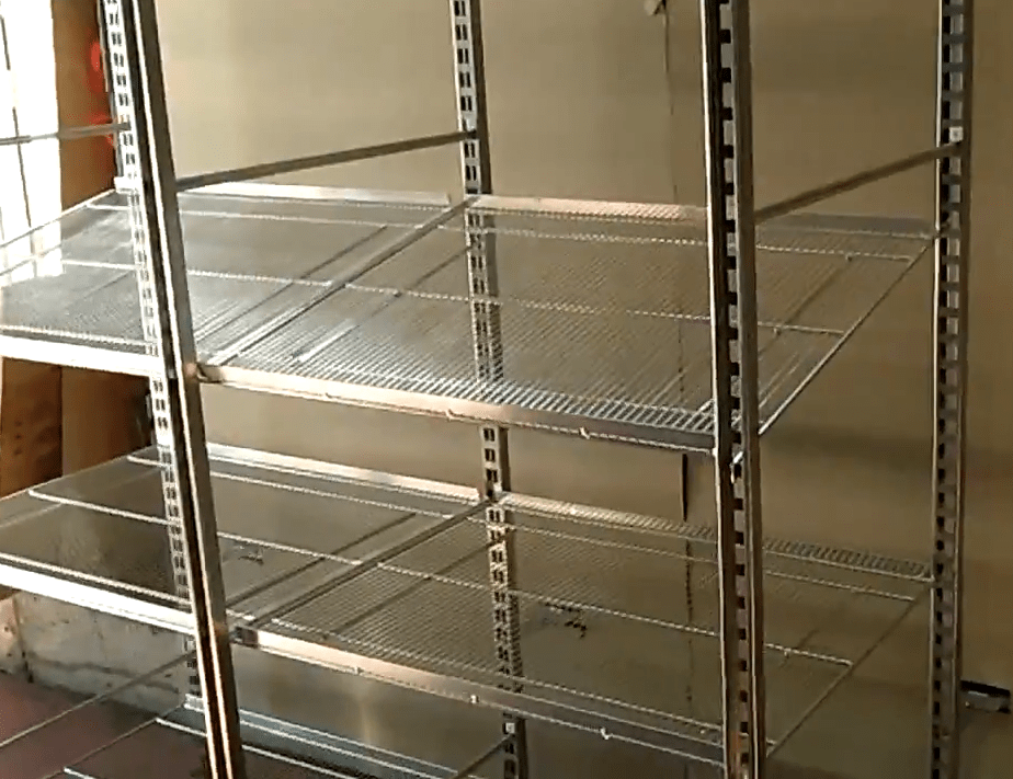 Freezer Glass Door & shelving for Walkin Freezer Boxes