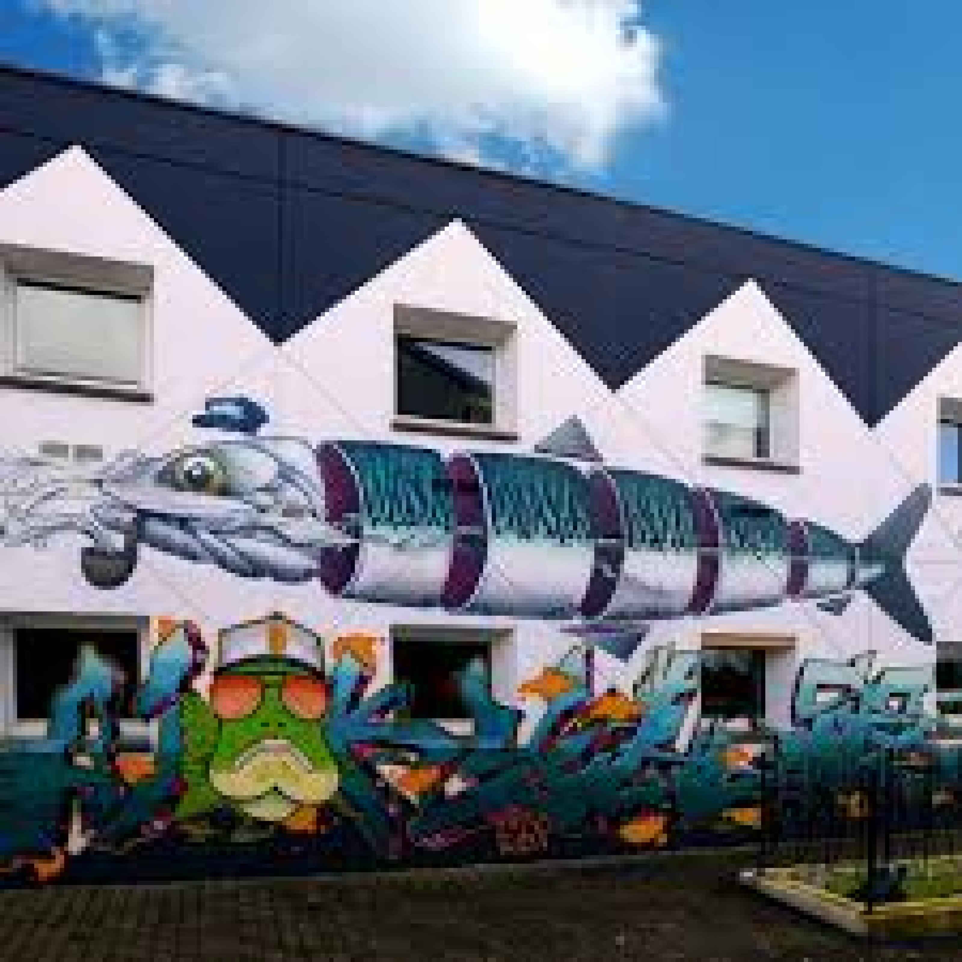 Actu Un hôtel F1 transformé en galerie Streetart Arts in the City