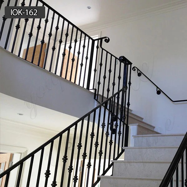 Iron staircase railing cost wrought iron staircase railing designs IOK