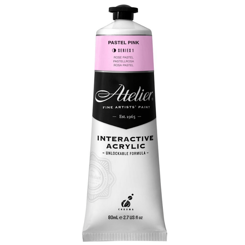 Atelier Interactive Acrylic Paint 80ml S1 Pastel Pink