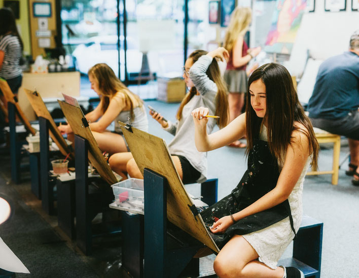 Yorba Linda Studio Art Steps