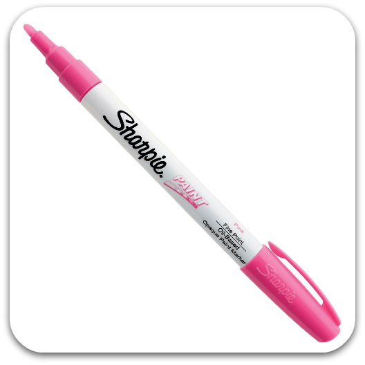 Sharpie Oil Based Paint Marker Fine Point Pink