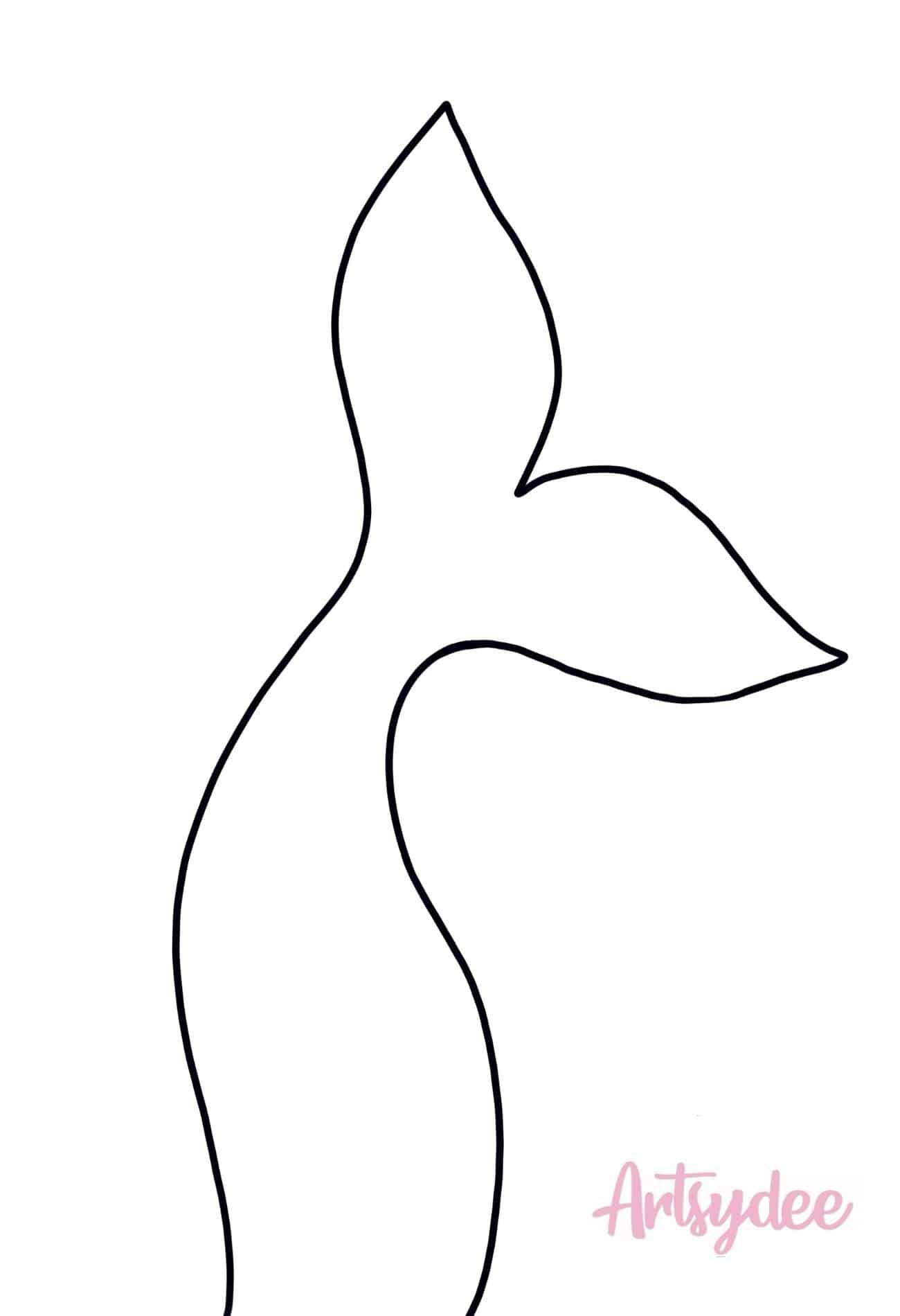 Looking for a Mermaid Tail Template? 5 FREE Magical Mermaid-Tail