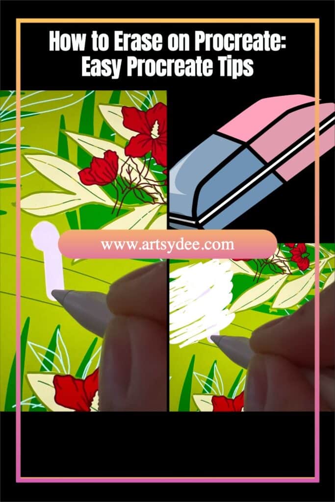 How to Erase on Procreate A Comprehensive Guide Artsydee Drawing, Painting, Craft & Creativity