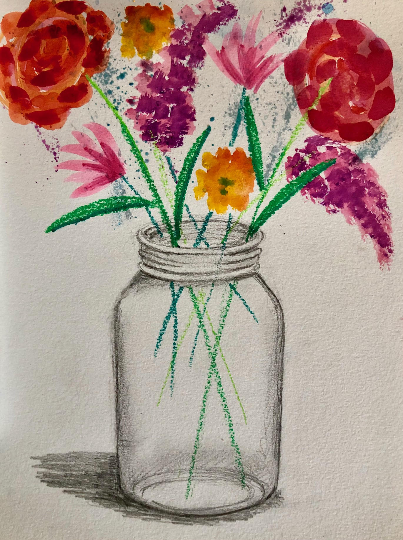 STILL LIFE JAR -SKETCHING LESSON