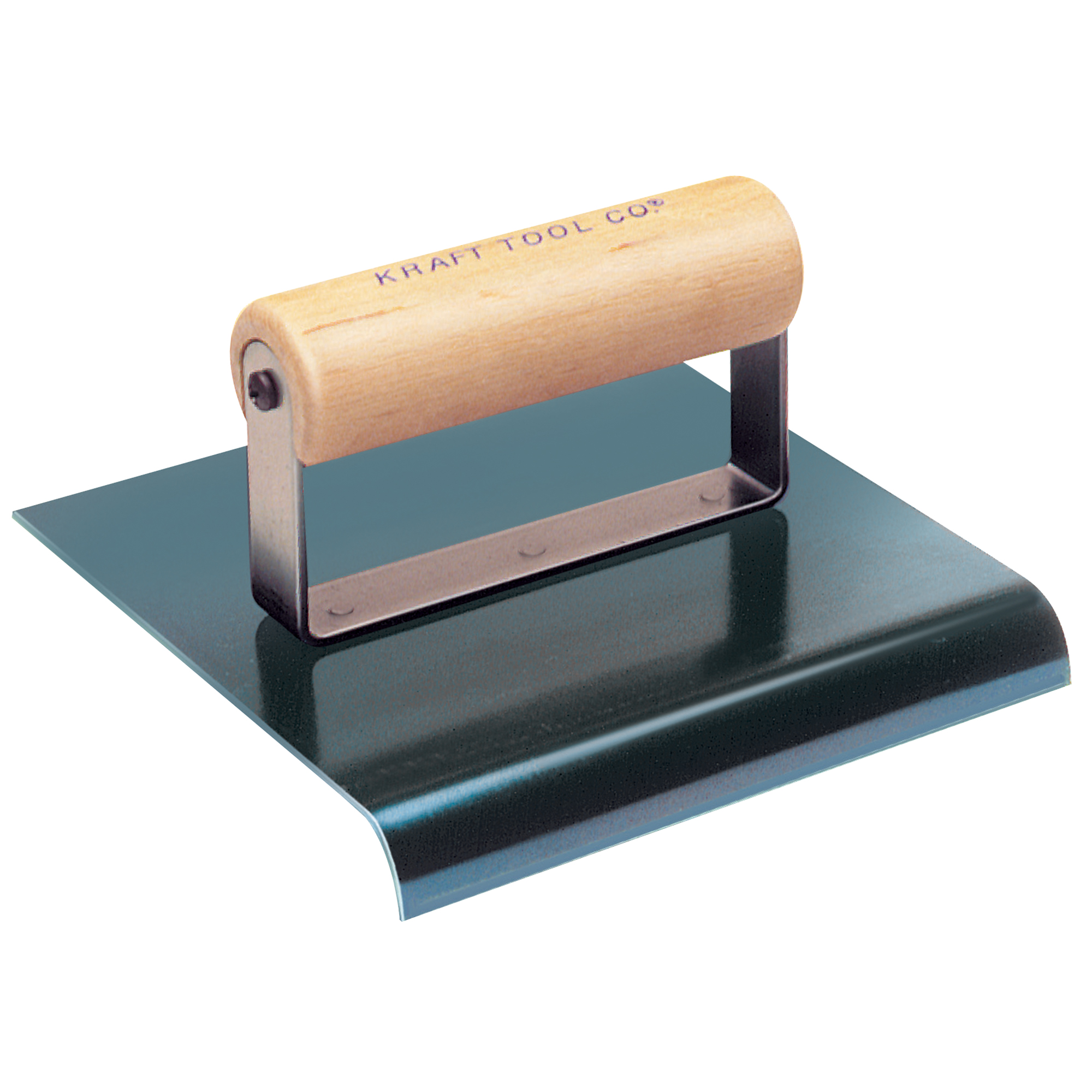 6″ x 6″ 1/2″R Blue Steel Edger with Wood Handle ArtTech Epoxy System