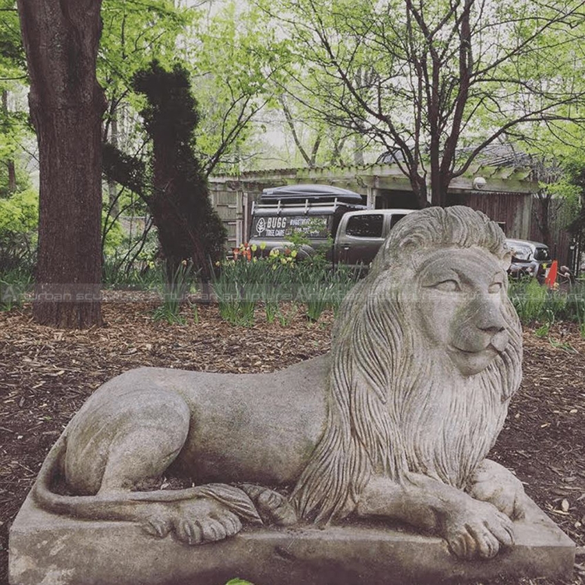 Stone Lion Statue for Sale