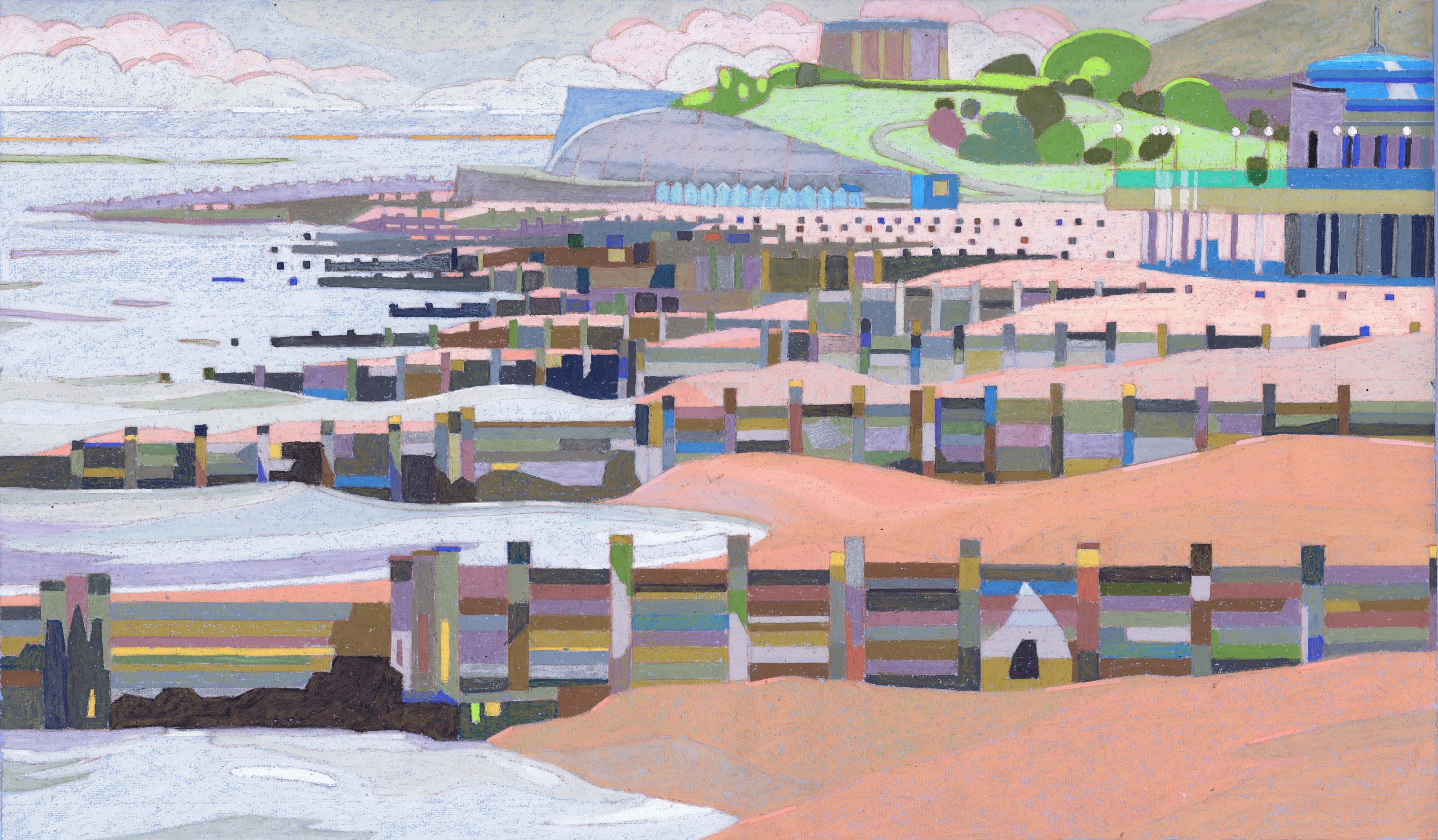 Eastbourne Beach Richard Rees