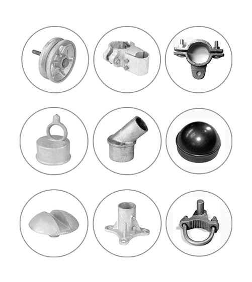 Color Coated Cast Fence Fittings, Gates & Pressed Steel