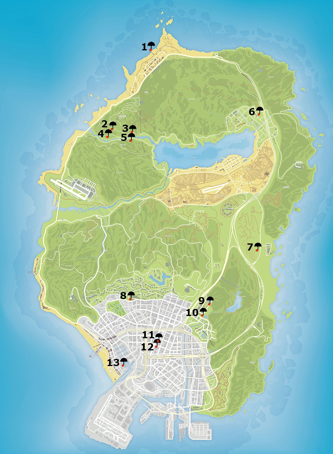 GTA 5 parachute jump Arvi Fox