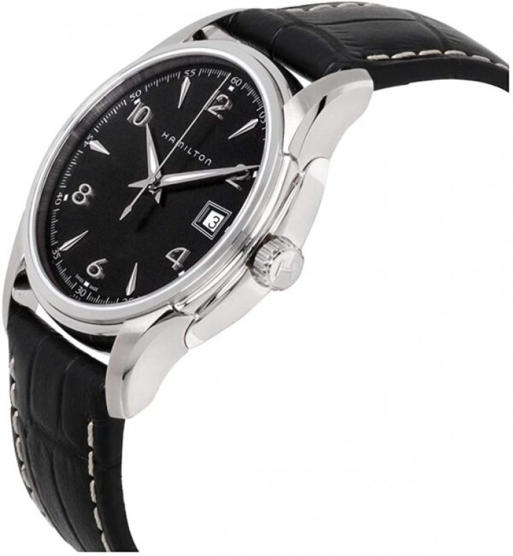 Hamilton HAMILTON JAZZMASTER QUARZO GENT PELLE NERO H32411735