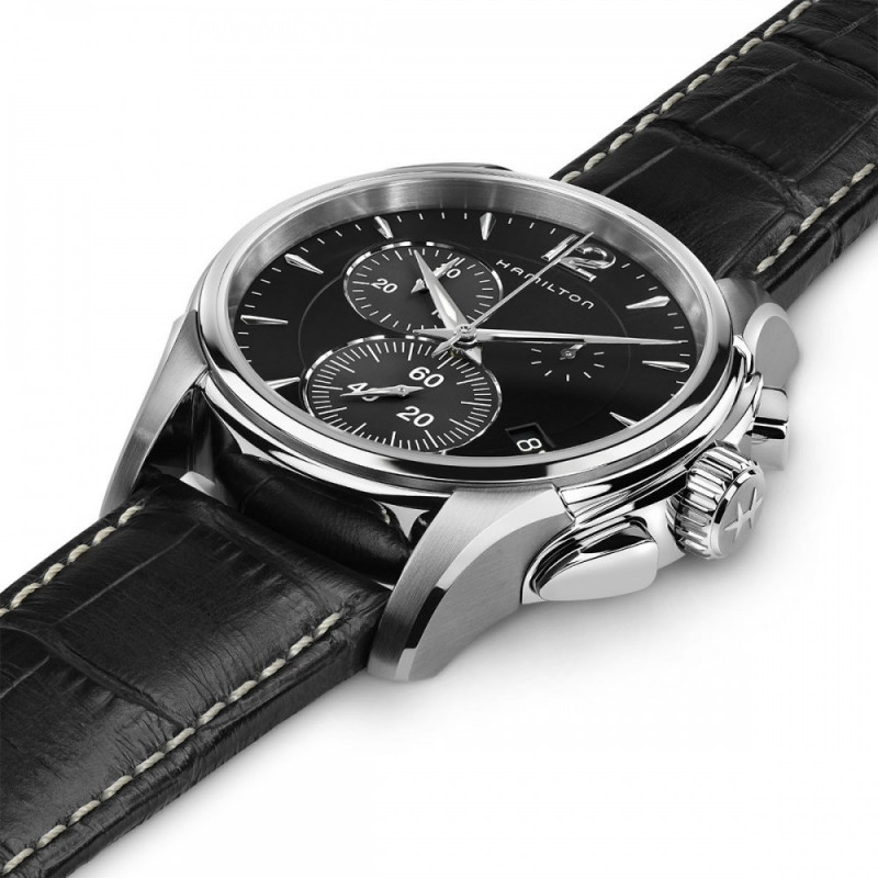 Hamilton HAMILTON JAZZMASTER CRONO QUARZO PELLE NERO H32612731