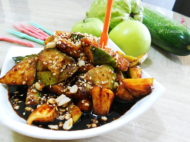 Resepi Rojak Buah Asap Dapur