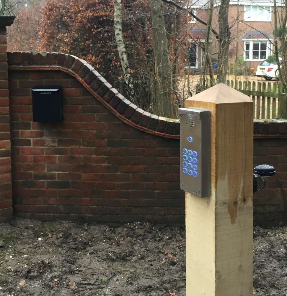 Wooden Electric Gates