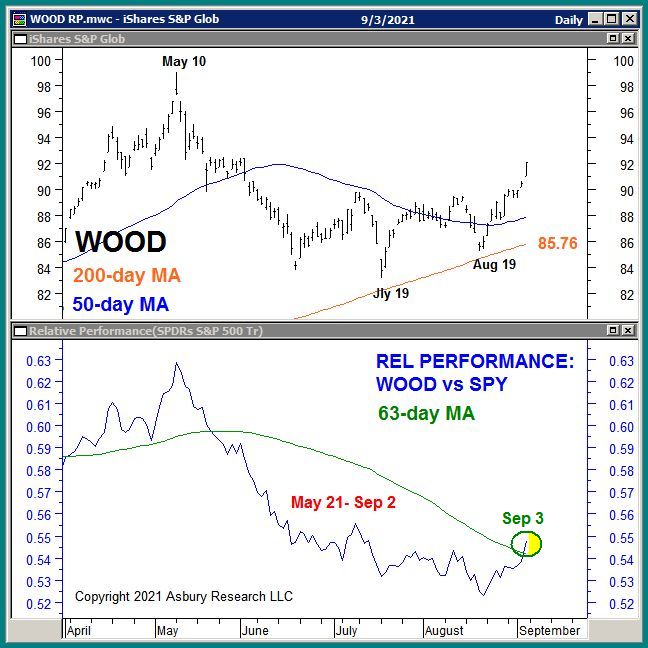 Global Timber & Forestry ETF (WOOD) Poised For Further Gains Asbury