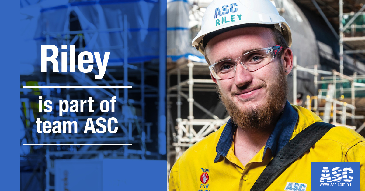Riley showing the way for new apprentices in the West ASC