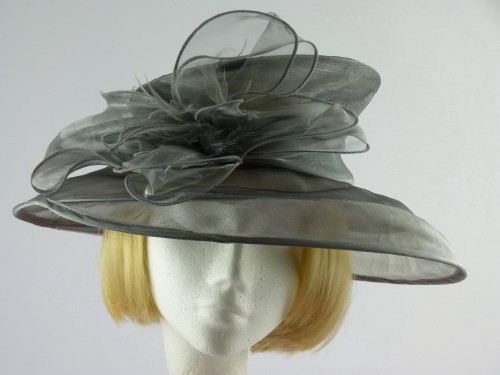 Fascinators 4 Weddings Marks and Spencer wedding hat in Grey and Silver
