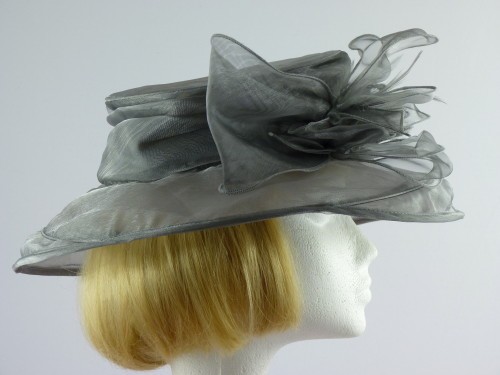 Fascinators 4 Weddings Marks and Spencer wedding hat in Grey and Silver