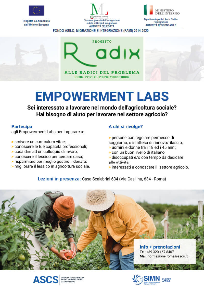 Radix – Alle Radici Del Problema – Empowerment Labs, Secondo Ciclo • Ascs - Agenzia Scalabriniana Per La Cooperazione Allo Sviluppo 1132_x_800_jpg