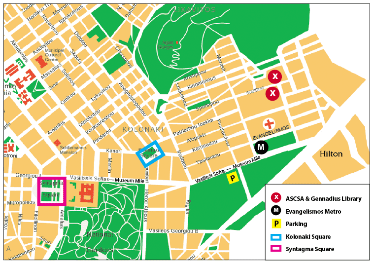Athens Academy Campus Map Campus and Facilities / About / The American School of Classical