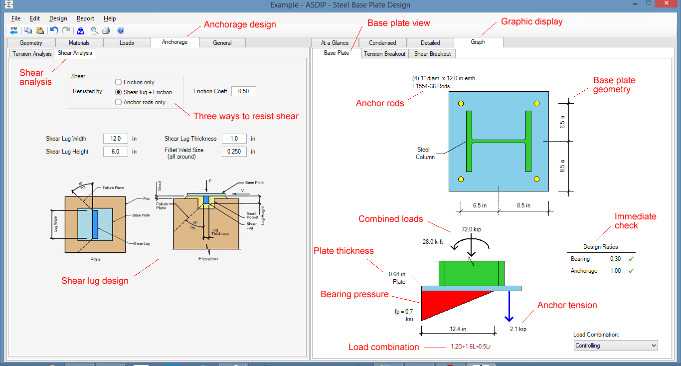 Structural Steel Design ASDIP STEEL (Version 4) Release Software