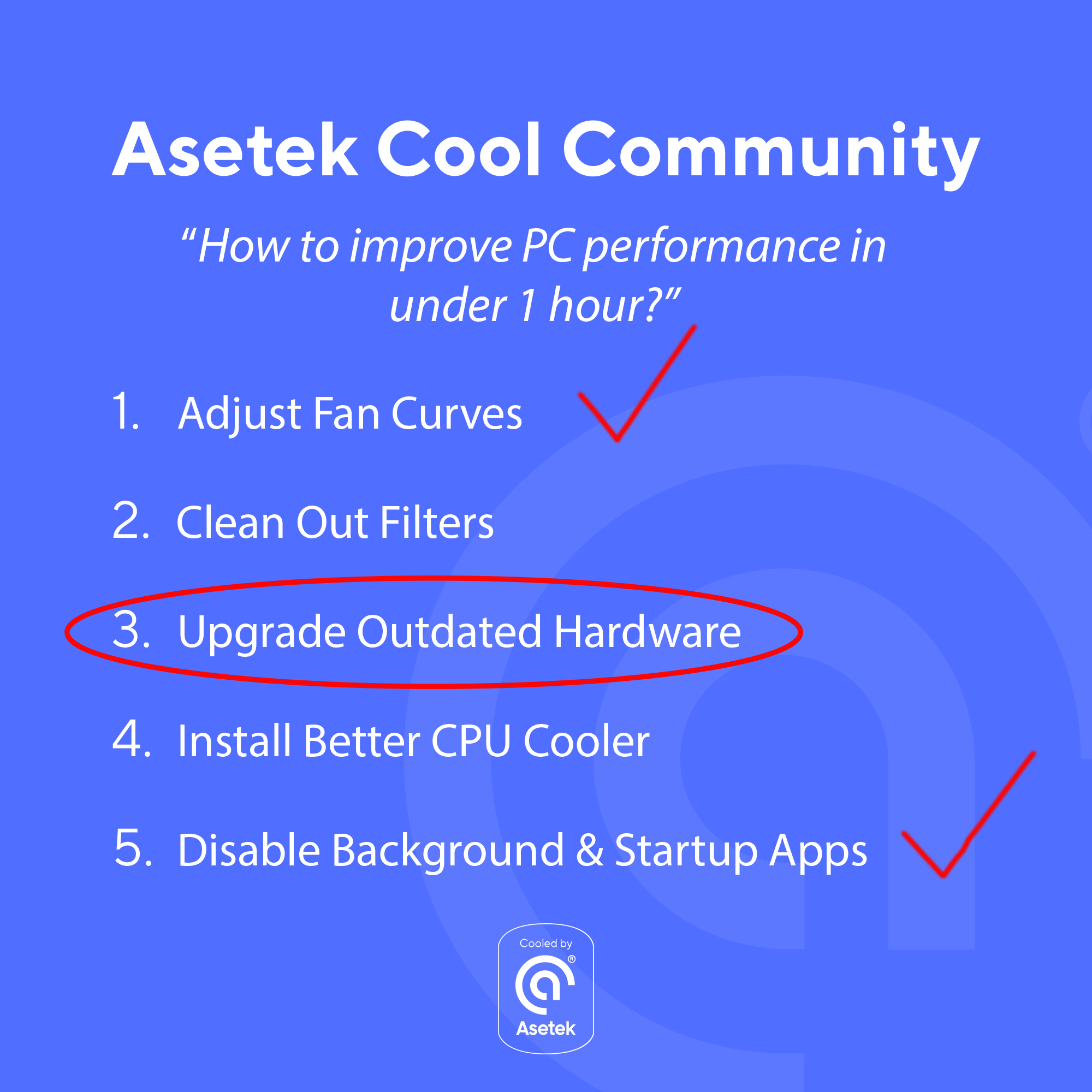 Three Essential Hardware Upgrades to Improve PC Performance Asetek