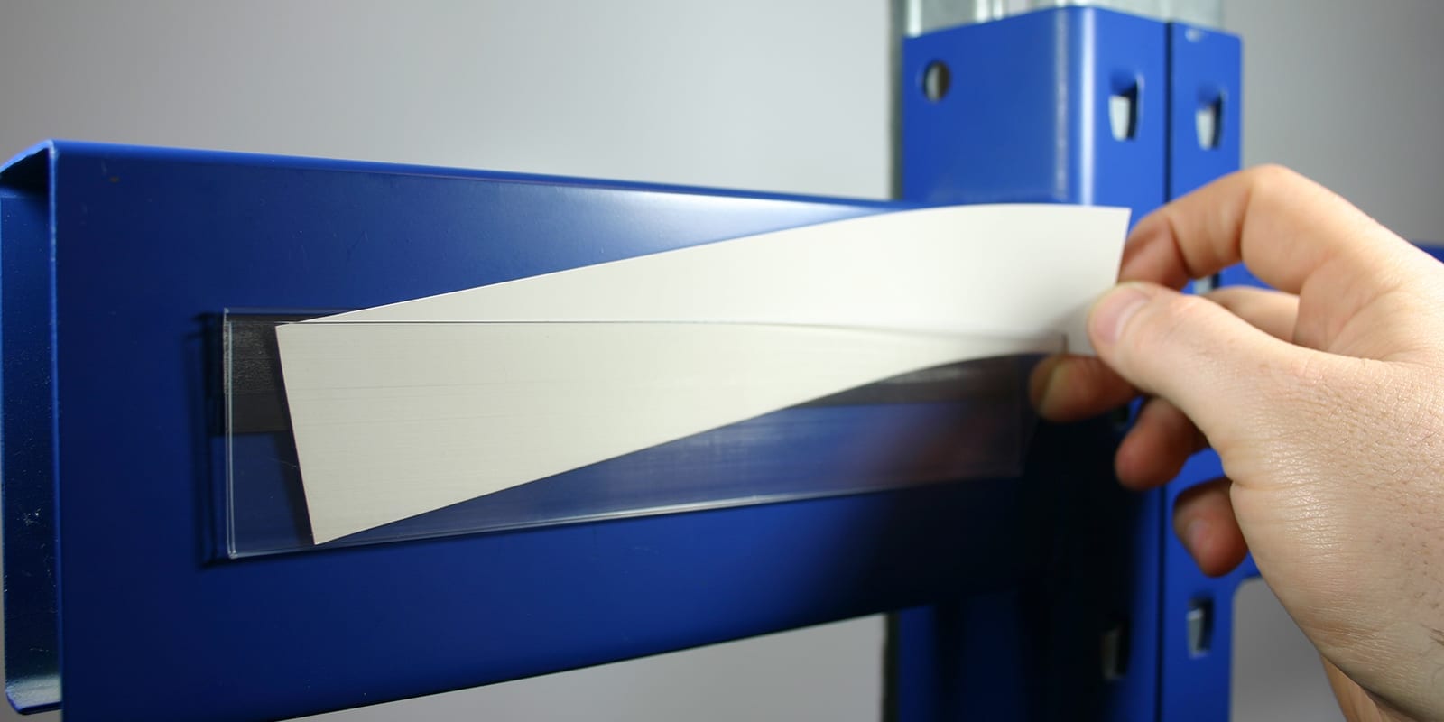 Durable Warehouse Label Holders, Adhesive and Strip Holders