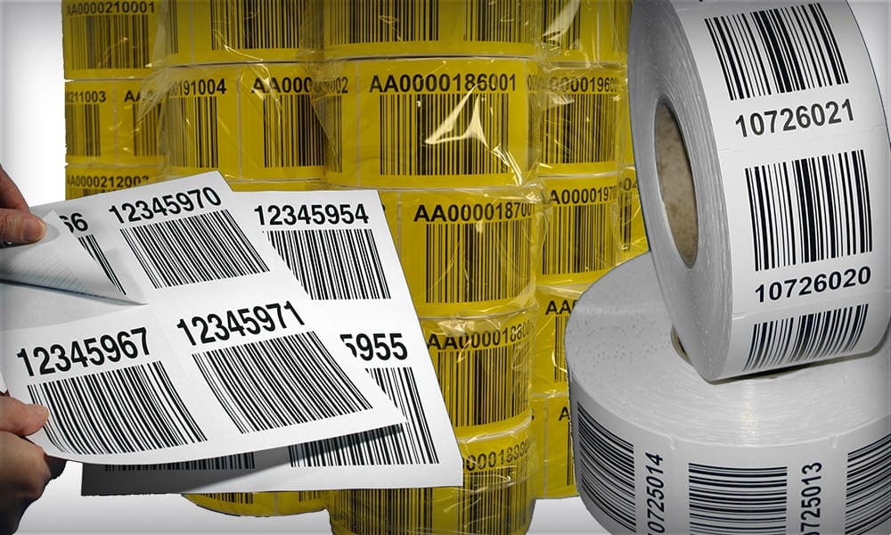 LPN Labels and Adhesive License Plate Labels for Pallets