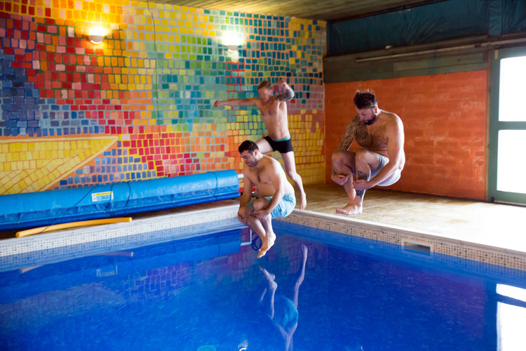 Indoor Swimming Pool at Ash Barton Ash Barton Estate