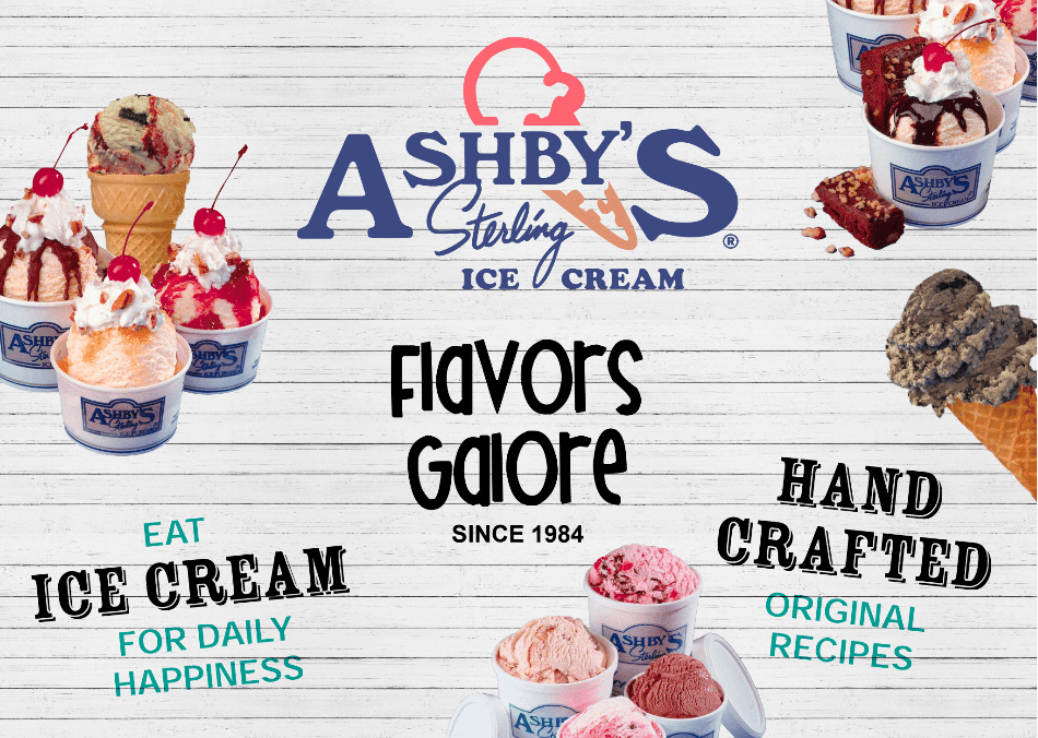 Merchandising Ashby Ice Cream