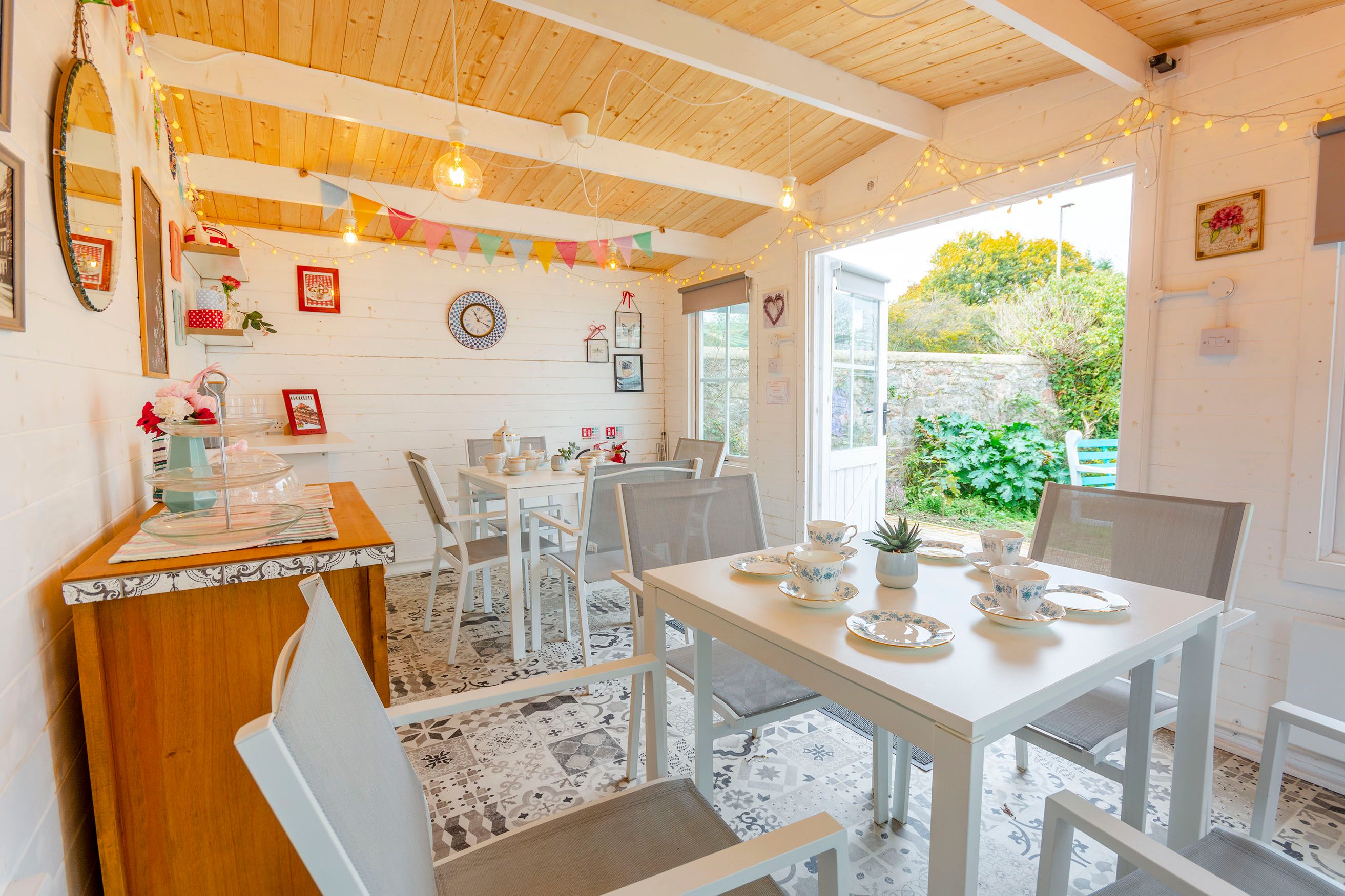 Tea room Asher Care Care Home in Devon