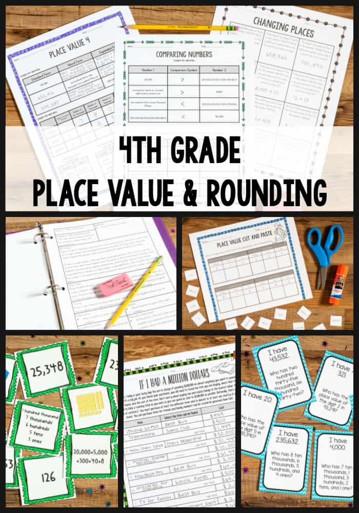 4th Grade Place Value and Rounding Ashleigh's Education Journey