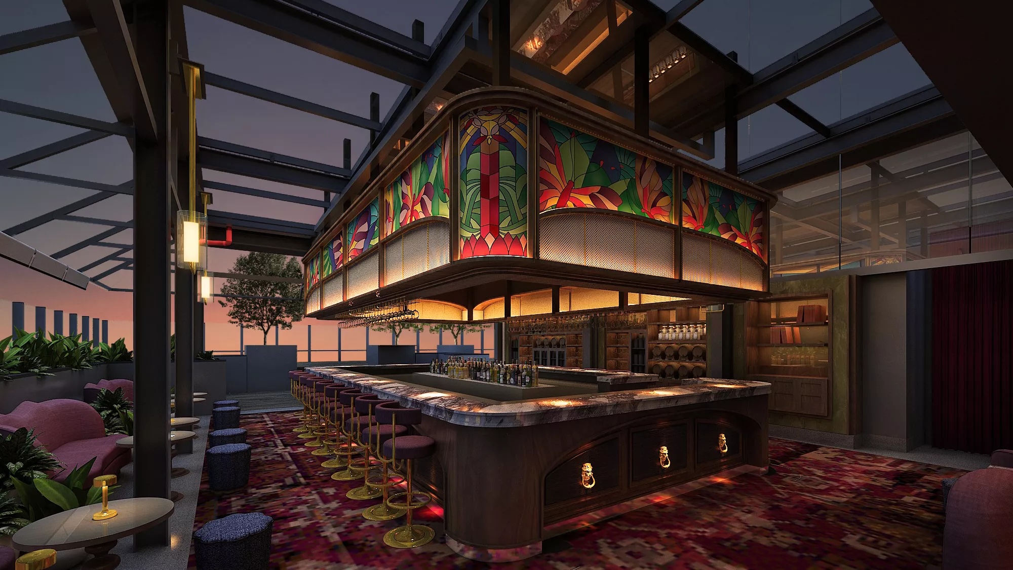 Artesian Bar Jakarta rooftop bar at The Langham Jakarta Asia Bars