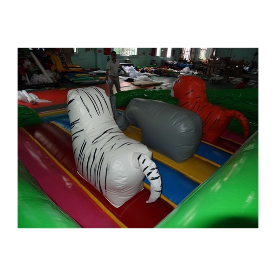 Kids Inflatable Zoo Bouncer